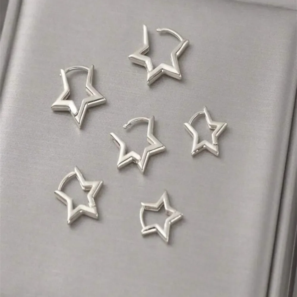 3for$20 3sets High Quality  Hoop Earrings, Women Fashion Casual